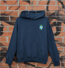Load image into Gallery viewer, Brazil Football Unisex Hoodie for Men/Women-Navy Blue-Ektarfa.online
