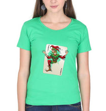 Load image into Gallery viewer, Joker T-Shirt for Women-flag green-Ektarfa.online
