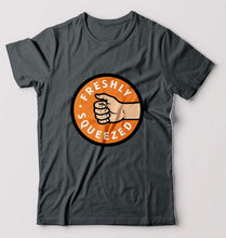 Load image into Gallery viewer, Orange Cassidy - Freshly Squeezed Friends T-Shirt for Men-Steel grey-Ektarfa.online
