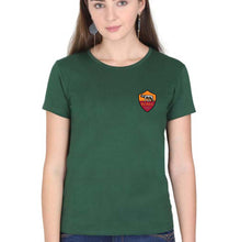 Load image into Gallery viewer, A.S. Roma T-Shirt for Women-Dark Green-Ektarfa.online
