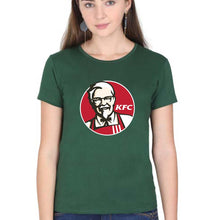 Load image into Gallery viewer, KFC T-Shirt for Women-Dark Green-Ektarfa.online
