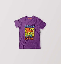 Load image into Gallery viewer, Keith Haring Kids T-Shirt for Boy/Girl-Purple-Ektarfa.online

