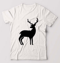 Load image into Gallery viewer, Deer T-Shirt for Men-White-Ektarfa.online

