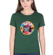 Load image into Gallery viewer, Hip Hop T-Shirt for Women-Dark Green-Ektarfa.online
