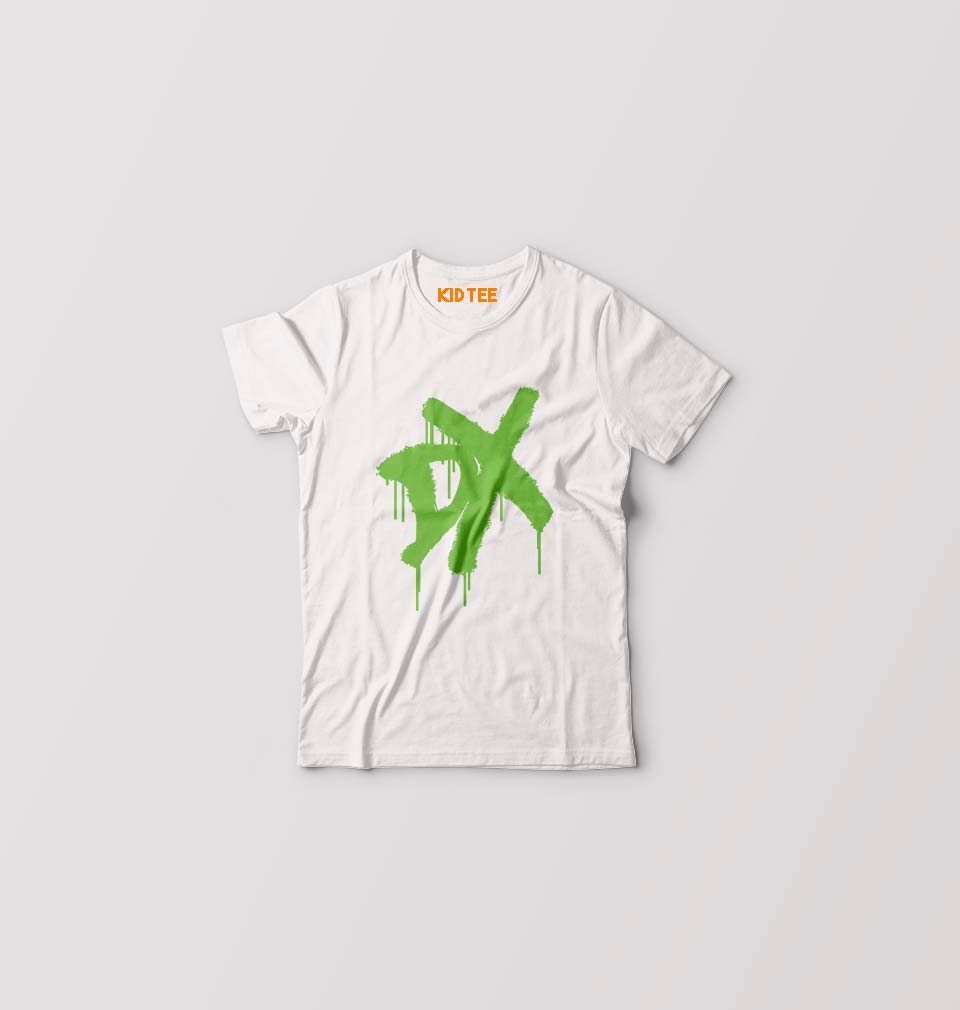 DX WWE Kids T-Shirt for Boy/Girl-White-Ektarfa.online