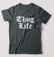 Load image into Gallery viewer, Thug Life 2Pac T-Shirt for Men-Steel grey-Ektarfa.online
