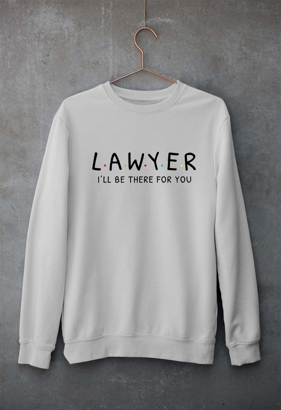 Lawyer Unisex Sweatshirt for Men/Women-Grey Melange-Ektarfa.online