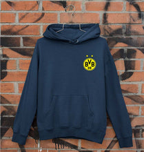 Load image into Gallery viewer, Borussia Dortmund Unisex Hoodie for Men/Women-Navy Blue-Ektarfa.online
