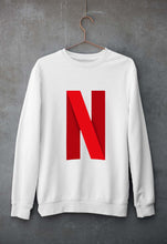 Load image into Gallery viewer, Netflix Unisex Sweatshirt for Men/Women-White-Ektarfa.online
