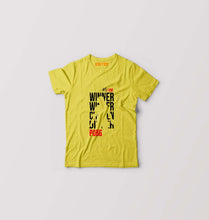 Load image into Gallery viewer, PUBG Winner Winner Chicken Dinner Kids T-Shirt for Boy/Girl-Yellow-Ektarfa.online
