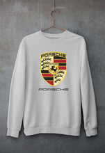 Load image into Gallery viewer, Porsche Logo Unisex Sweatshirt for Men/Women-Grey Melange-Ektarfa.online
