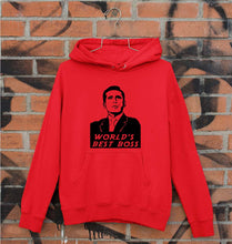 Load image into Gallery viewer, Michael Scott Best Boss Unisex Hoodie for Men/Women-Red-Ektarfa.online
