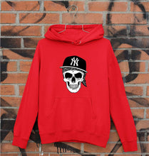 Load image into Gallery viewer, Hip Hop Skull NY Unisex Hoodie for Men/Women-Red-Ektarfa.online
