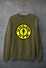 Load image into Gallery viewer, Gold&#39;s Gym Unisex Sweatshirt for Men/Women-Olive Green-Ektarfa.online
