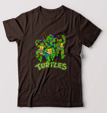 Load image into Gallery viewer, Ninja Turtles TMNT T-Shirt for Men-Coffee Brown-Ektarfa.online
