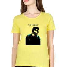 Load image into Gallery viewer, The Weeknd T-Shirt for Women-Yellow-Ektarfa.online
