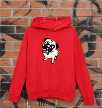 Load image into Gallery viewer, Pug Dog Unisex Hoodie for Men/Women-Red-Ektarfa.online
