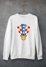 Load image into Gallery viewer, Croatia Football Unisex Sweatshirt for Men/Women-White-Ektarfa.online
