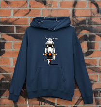 Load image into Gallery viewer, Royal Enfield - Bullet With Your Number Unisex Hoodie for Men/Women-Navy Blue-Ektarfa.online
