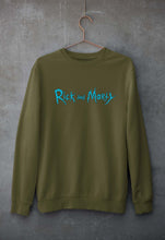 Load image into Gallery viewer, Rick and Morty Unisex Sweatshirt for Men/Women-Olive Green-Ektarfa.online
