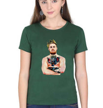Load image into Gallery viewer, Conor McGregor UFC T-Shirt for Women-Dark Green-Ektarfa.online
