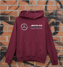 Load image into Gallery viewer, Mercedes AMG Petronas F1 Unisex Hoodie for Men/Women-S(40 Inches)-Maroon-Ektarfa.online
