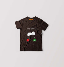 Load image into Gallery viewer, Pachmarhi Calling Kids T-Shirt for Boy/Girl-Coffee Brown-Ektarfa.online
