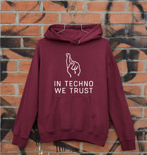 Load image into Gallery viewer, Techno Unisex Hoodie for Men/Women-Maroon-Ektarfa.online
