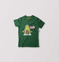 Load image into Gallery viewer, Avocado Relax Kids T-Shirt for Boy/Girl-Dark Green-Ektarfa.online
