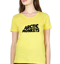 Load image into Gallery viewer, Arctic Monkeys T-Shirt for Women-Yellow-Ektarfa.online
