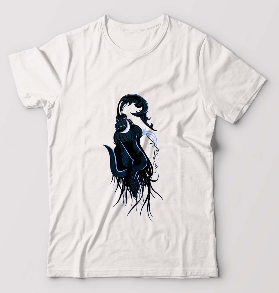 Mahakal Mahadev Bholenath Shiva Shivji T-Shirt for Men-White-Ektarfa.online