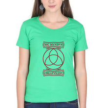 Load image into Gallery viewer, Dark T-Shirt for Women-flag green-Ektarfa.online
