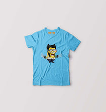 Load image into Gallery viewer, Minion Huge Jackman Kids T-Shirt for Boy/Girl-Light Blue-Ektarfa.online
