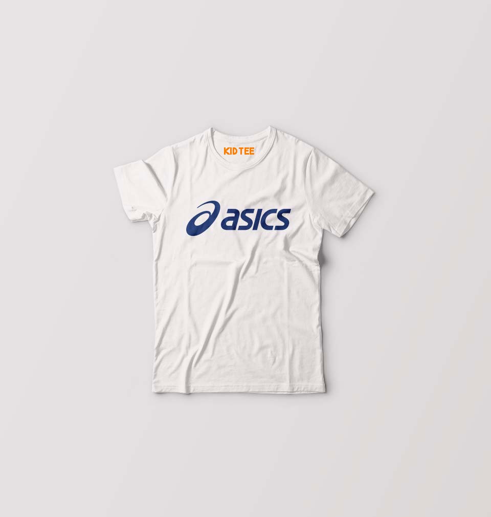 Asics Kids T-Shirt for Boy/Girl-White-Ektarfa.online