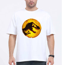 Load image into Gallery viewer, Jurassic World Oversized T-Shirt for Men-White-Ektarfa.online
