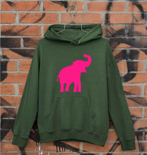 Load image into Gallery viewer, Pink Elephant Unisex Hoodie for Men/Women-Dark Green-Ektarfa.online
