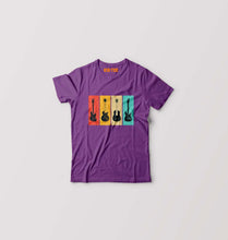 Load image into Gallery viewer, Guitar Kids T-Shirt for Boy/Girl-Purple-Ektarfa.online
