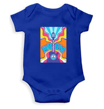 Load image into Gallery viewer, Psychedelic Kids Romper Kids Romper For Baby Boy/Girl-0-5 Months(18 Inches)-Royal Blue-Ektarfa.online
