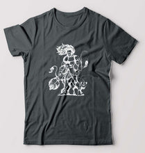 Load image into Gallery viewer, Hanuman Ji (God) T-Shirt for Men-Steel grey-Ektarfa.online

