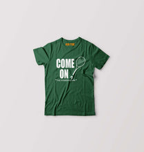 Load image into Gallery viewer, Tennis Kids T-Shirt for Boy/Girl-Dark Green-Ektarfa.online

