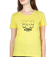 Load image into Gallery viewer, Kaws T-Shirt for Women-Yellow-Ektarfa.online
