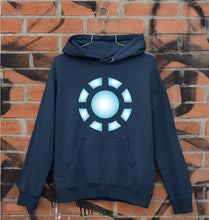 Load image into Gallery viewer, ARC REACTOR Iron Man Superhero Unisex Hoodie for Men/Women-Navy Blue-Ektarfa.online
