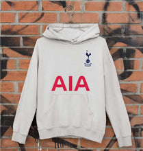 Load image into Gallery viewer, Tottenham Hotspur F.C. 2021-22 Unisex Hoodie for Men/Women-Grey Melange-Ektarfa.online
