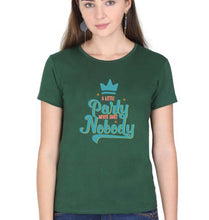 Load image into Gallery viewer, Party T-Shirt for Women-Dark Green-Ektarfa.online

