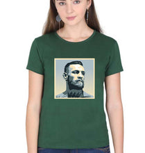 Load image into Gallery viewer, Conor McGregor UFC MMA T-Shirt for Women-Dark Green-Ektarfa.online
