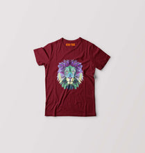Load image into Gallery viewer, LION Kids T-Shirt for Boy/Girl-Maroon-Ektarfa.online
