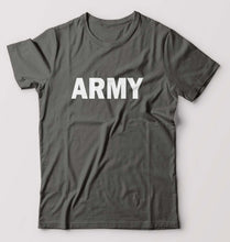 Load image into Gallery viewer, ARMY T-Shirt for Men-Charcoal-Ektarfa.online
