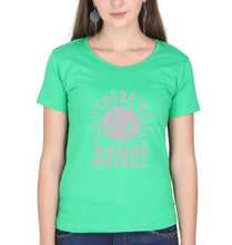 Load image into Gallery viewer, Baseball T-Shirt for Women-flag green-Ektarfa.online
