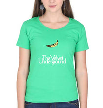Load image into Gallery viewer, The Velvet Underground T-Shirt for Women-Flag Green-Ektarfa.online
