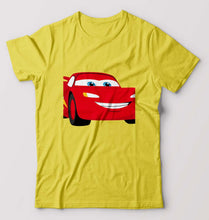 Load image into Gallery viewer, Lightning McQueen T-Shirt for Men-Yellow-Ektarfa.online
